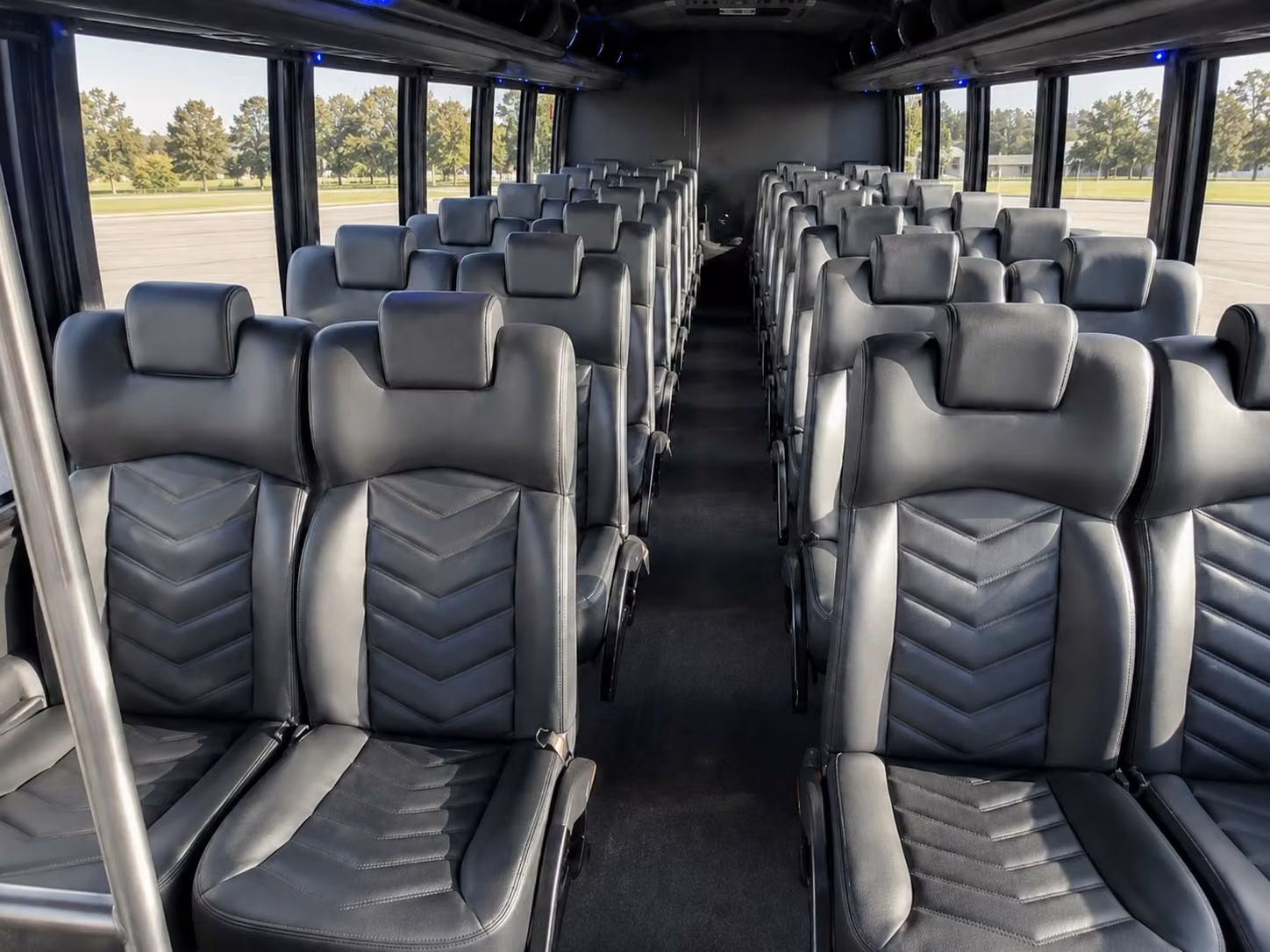 20 passenger minibus inside