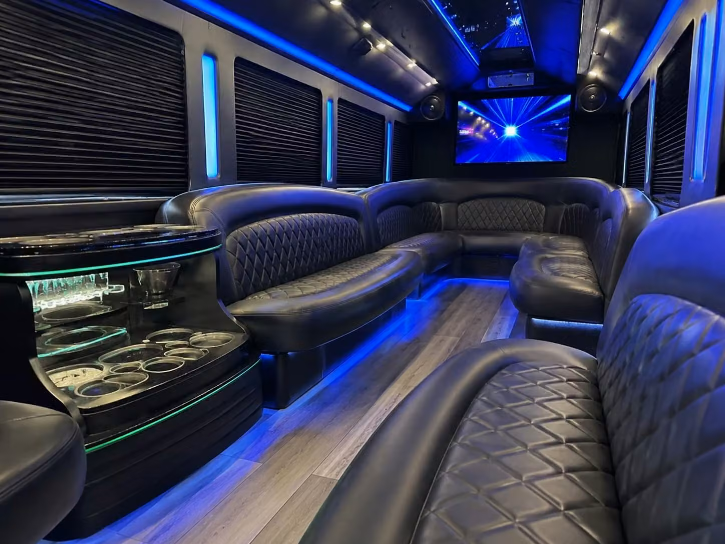 frisco party bus rental