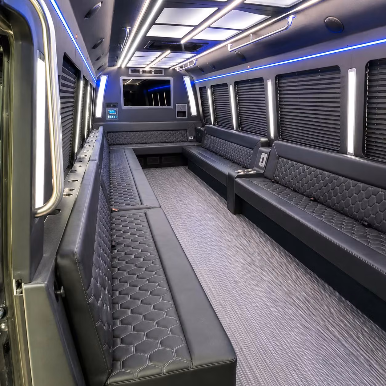 party bus interior