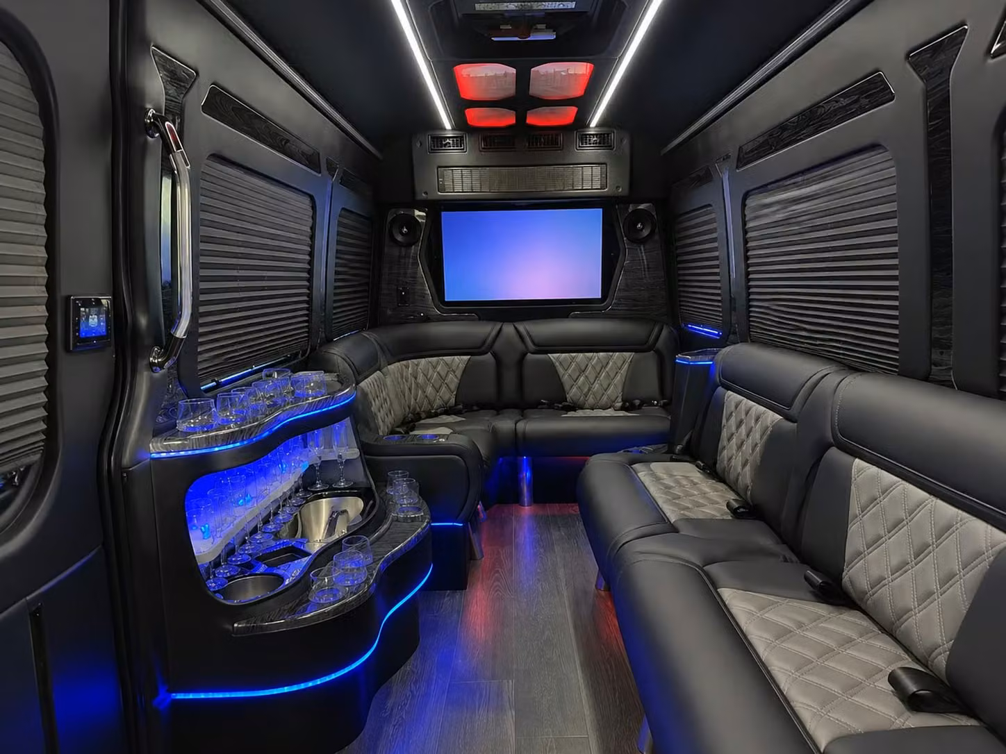 sprinter limousine inside