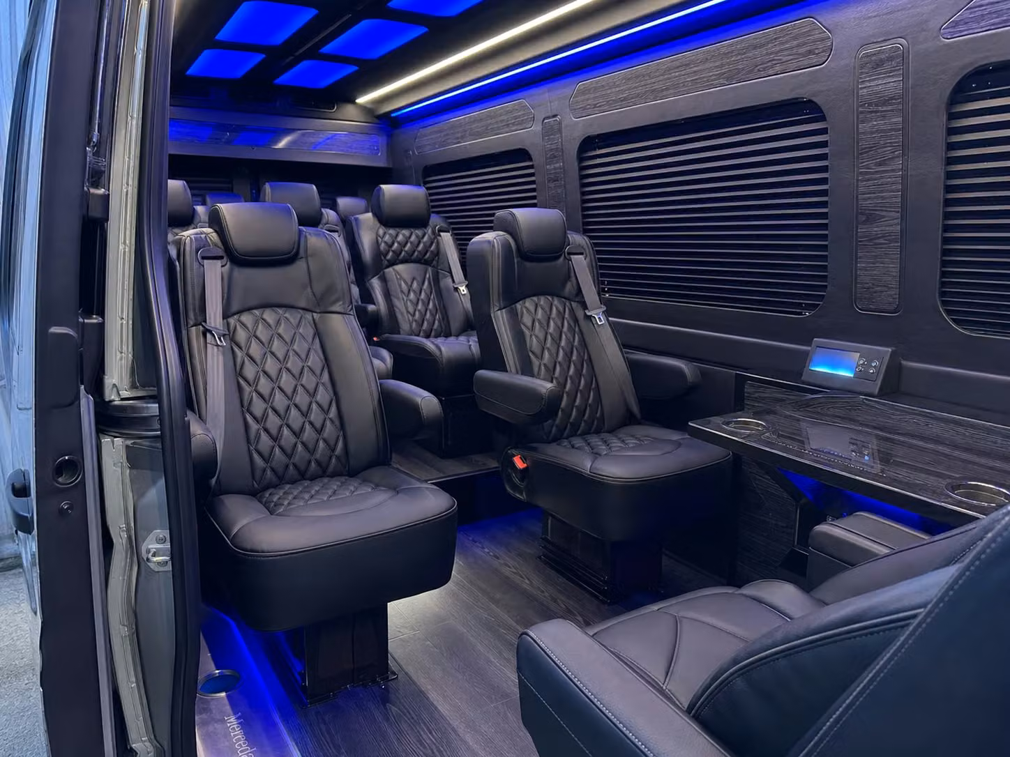 sprinter van transportation for groups and events across frisco