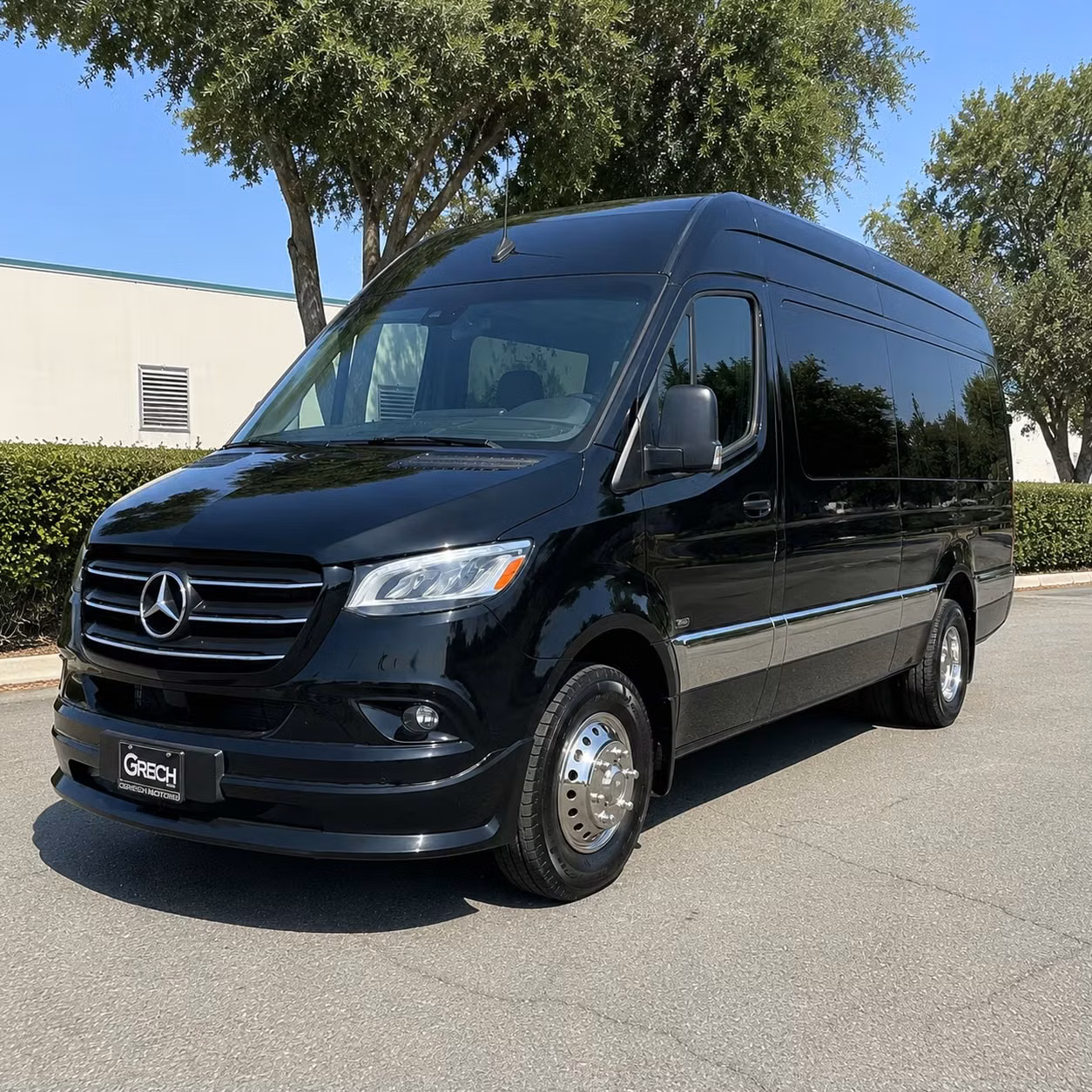 sprinter van with driver